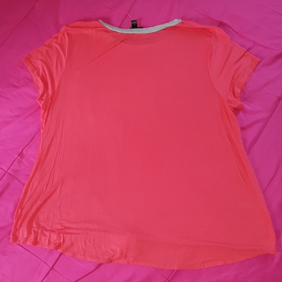 Fuchsia joe boxer tee 3x - Picture 2 of 5